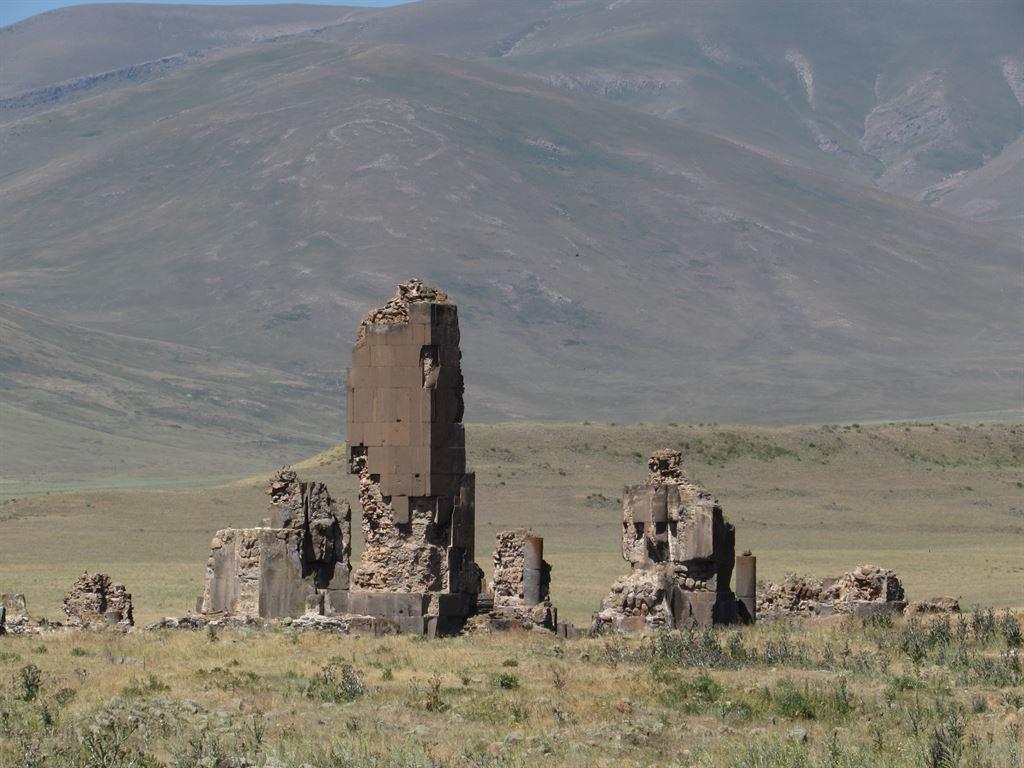ruin&hillside