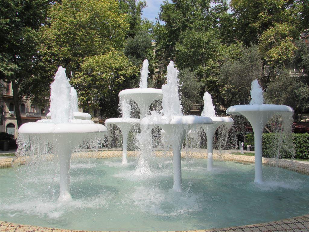 fountains