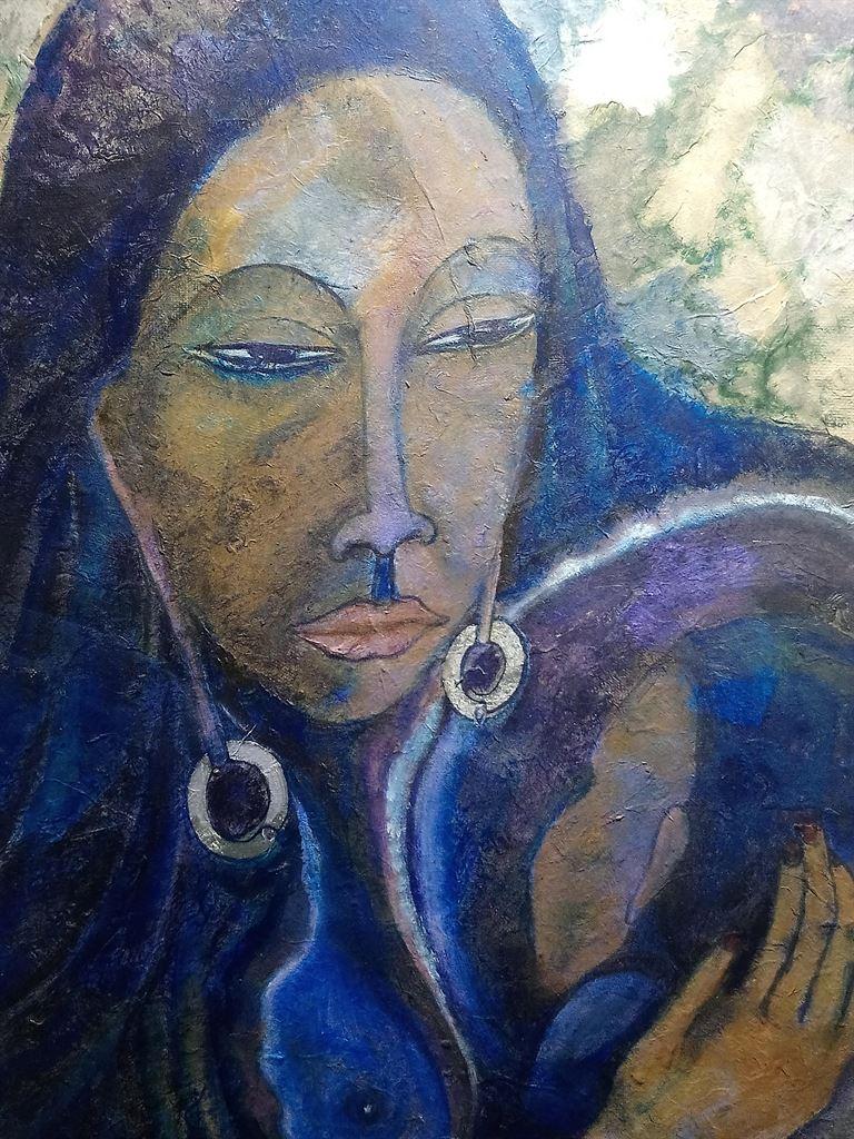 bluewoman